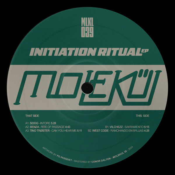 Various - Initiation Ritual EP — front sleeve