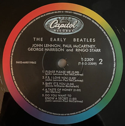 The Beatles : The Early Beatles (LP, Album, Comp, Mono, RE, 180)
