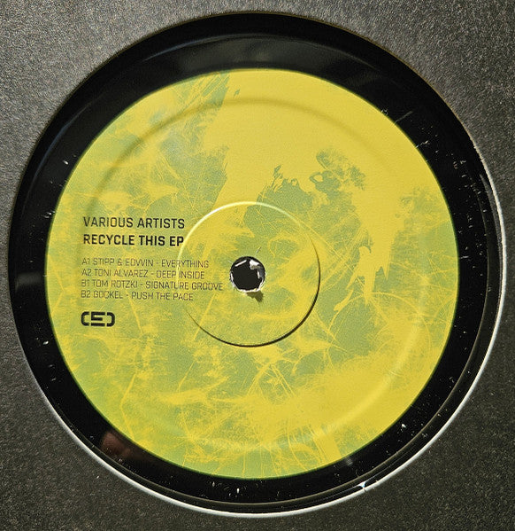 Various - Deep Inside EP — back sleeve