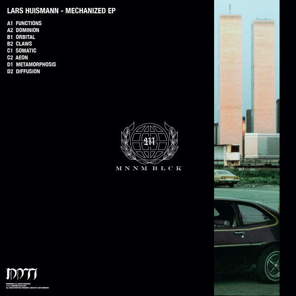 Lars Huismann - Mechanized EP — back sleeve
