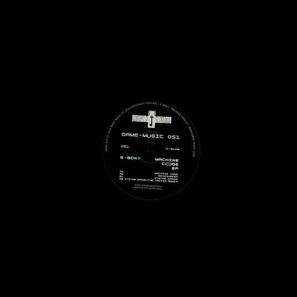 E-bony (2) : Machine Code EP (12", EP)