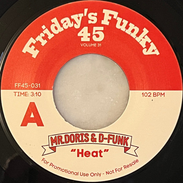 Mr Doris & D*Funk - Heat — front sleeve