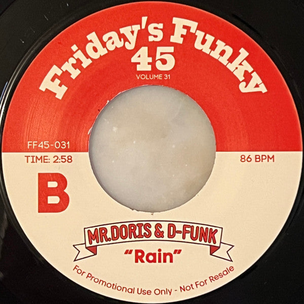 Mr Doris & D*Funk - Heat — back sleeve