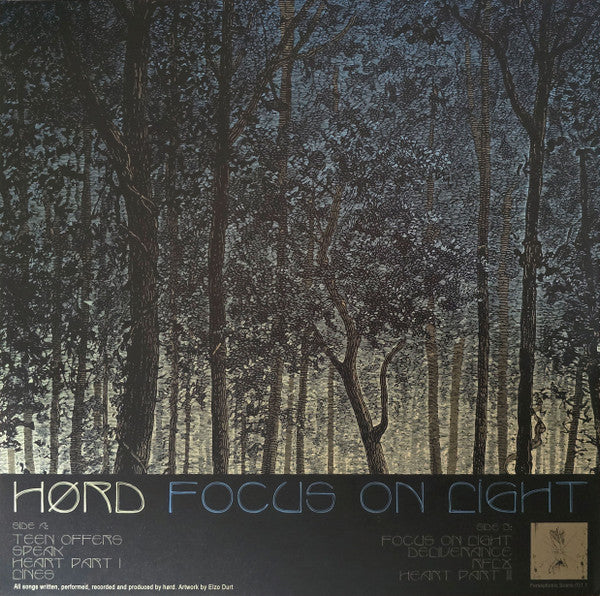 Hørd - Focus On Light — back sleeve
