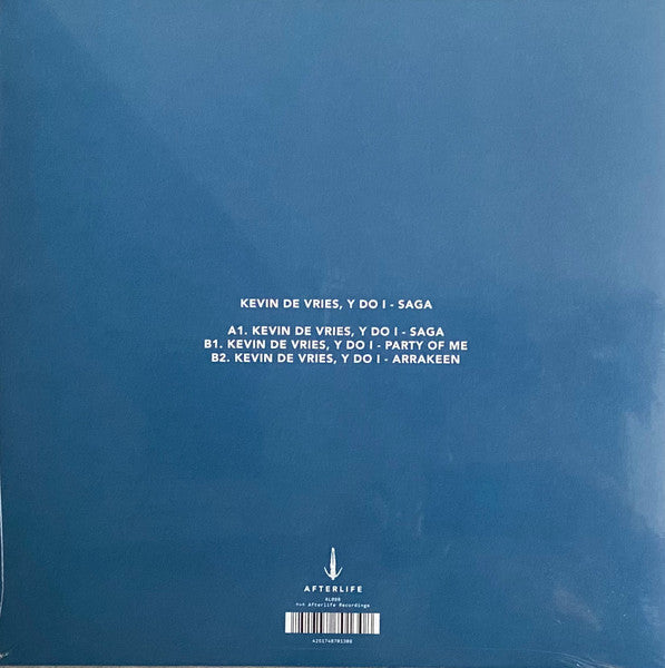 Kevin De Vries, Y do I - Saga — back sleeve