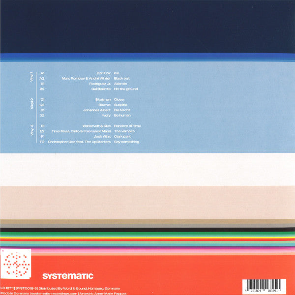 Various - 20 Years Systematic — back sleeve