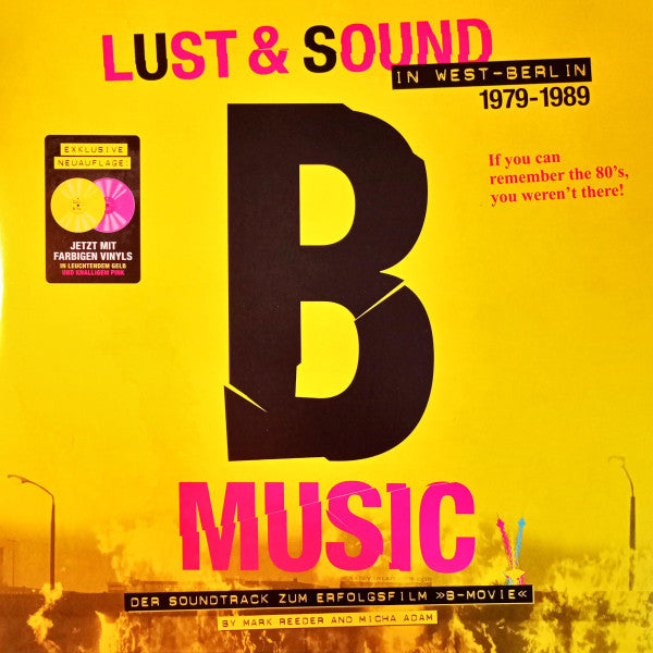 Various - Lust & Sound In West-Berlin 1979-1989 - B-Music — front sleeve