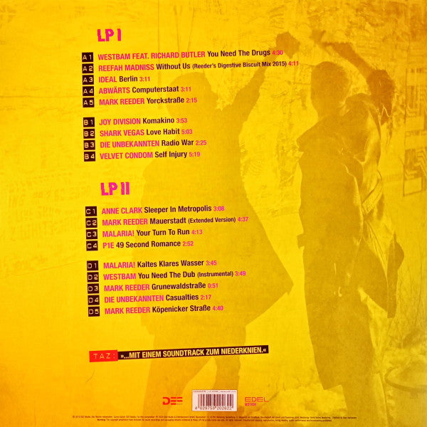 Various - Lust & Sound In West-Berlin 1979-1989 - B-Music — back sleeve
