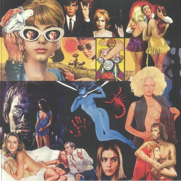 Various - Library Of Sound Grooves: Pagan Psych-Folk Glam Vocal Sounds Of The Italian Cinema — back sleeve