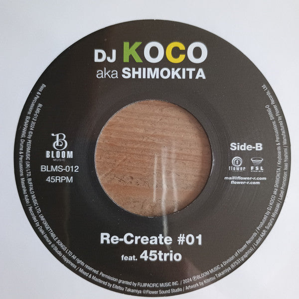 DJ Koco aka Shimokita* feat. 45trio* : World's Famous (7")