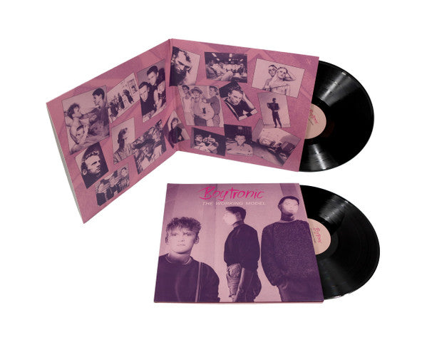 Boytronic - The Working Model — back sleeve