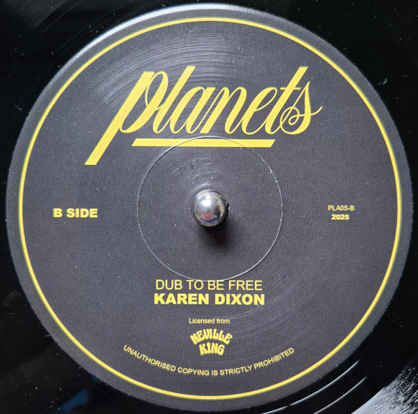 Karen Dixon - I Just Want To Be Free — back sleeve