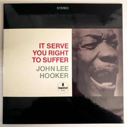 John Lee Hooker : It Serve You Right To Suffer (LP, Album, RE, 180)