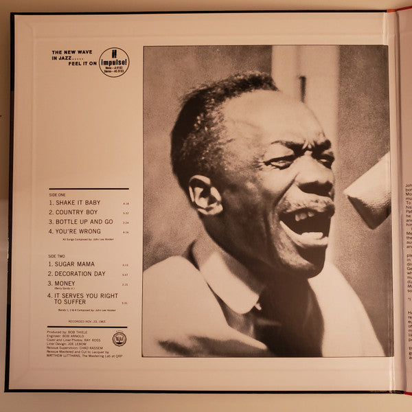 John Lee Hooker - It Serve You Right To Suffer — back sleeve