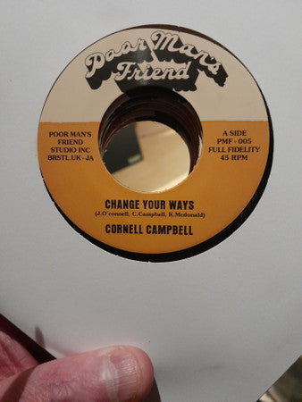 Cornell Campbell : Change Your Ways (7")