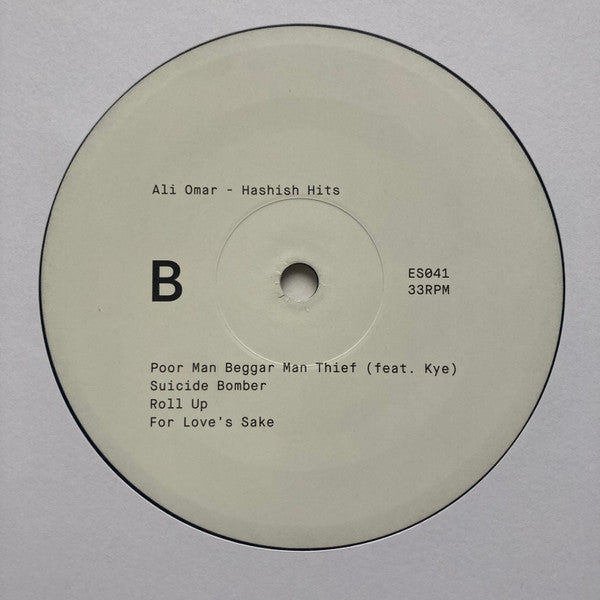 Ali Omar - Hashish Hits (LP, Comp) (Mint (M))
