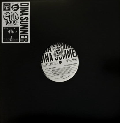 Dina Summer : Girls Gang (LP, Album, Ltd, Whi + 12", EP)