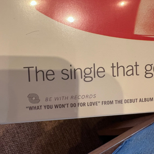 Bobby Caldwell : What You Won't Do For Love (7", Shape, Single, Ltd, Red)