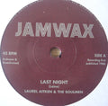 Laurel Aitken & The Soulmen : Last Night  (7", RE)