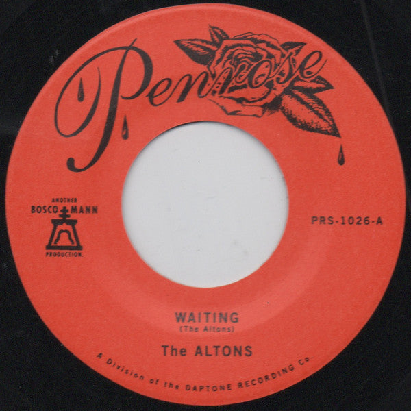 The Altons - Waiting — front sleeve
