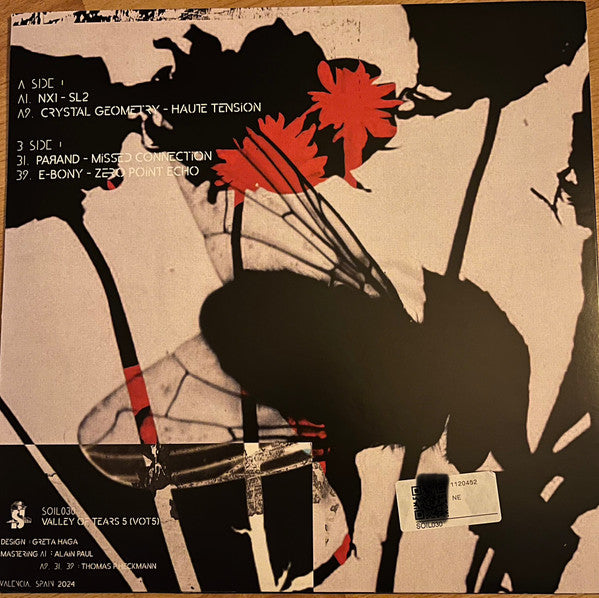 Various - Valley Of Tears Vol. 5 — back sleeve