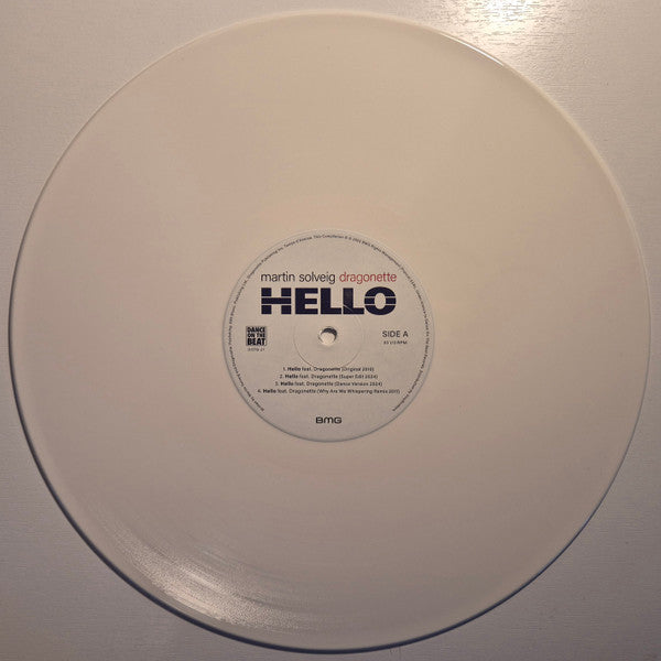 Martin Solveig & Dragonette : Hello (12", Comp, Whi)