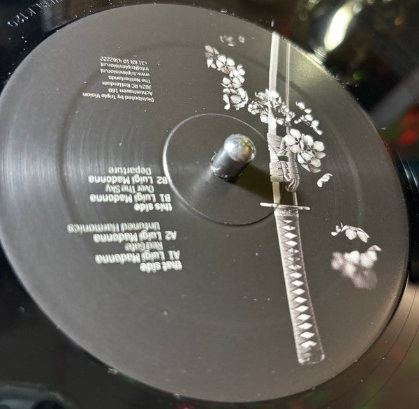 Luigi Madonna - Red Gate EP — back sleeve