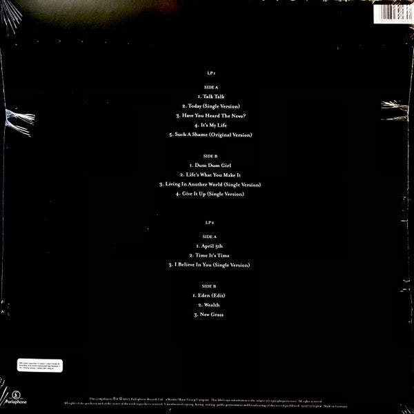Talk Talk - The Very Best Of — back sleeve