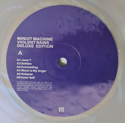 Minuit Machine : Violent Rains Deluxe Edition (LP, Album, Dlx, Tra)