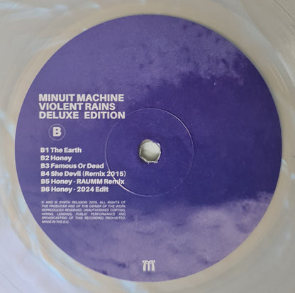 Minuit Machine : Violent Rains Deluxe Edition (LP, Album, Dlx, Tra)