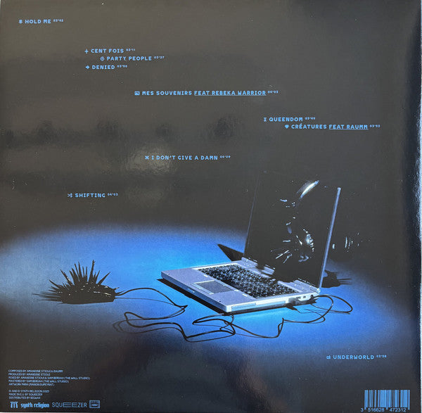 Minuit Machine - Queendom — back sleeve