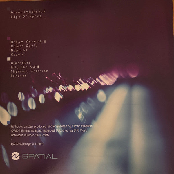 Aural Imbalance - Edge Of Space — back sleeve