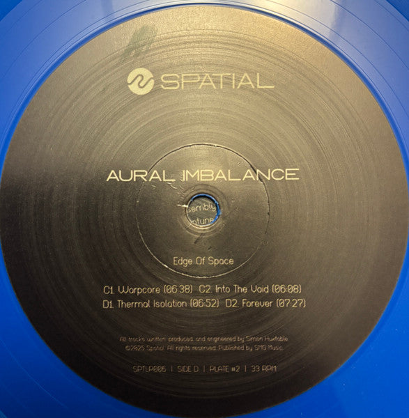 Aural Imbalance : Edge Of Space (12", Blu + 12", Pur + Album)