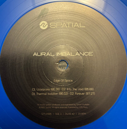 Aural Imbalance : Edge Of Space (12", Blu + 12", Pur + Album)