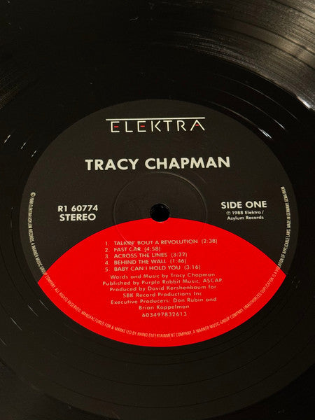 Tracy Chapman : Tracy Chapman (LP, Album, RE, 35t)