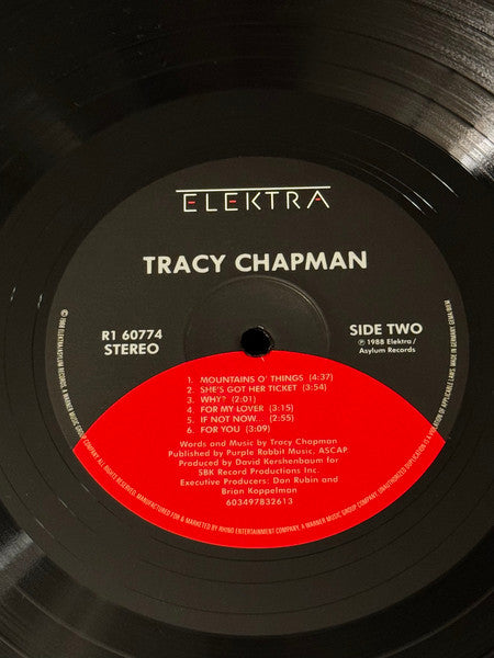 Tracy Chapman : Tracy Chapman (LP, Album, RE, 35t)