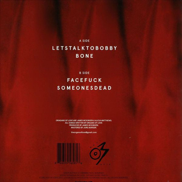 Organs Of Love : Bone (12", EP)
