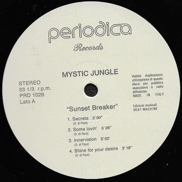 Mystic Jungle : Sunset Breaker (LP, Album)