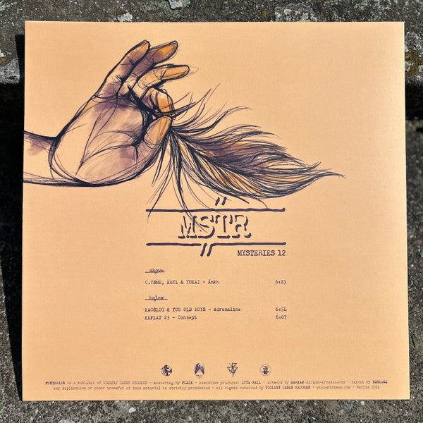 Various - Mysteries 12 — back sleeve