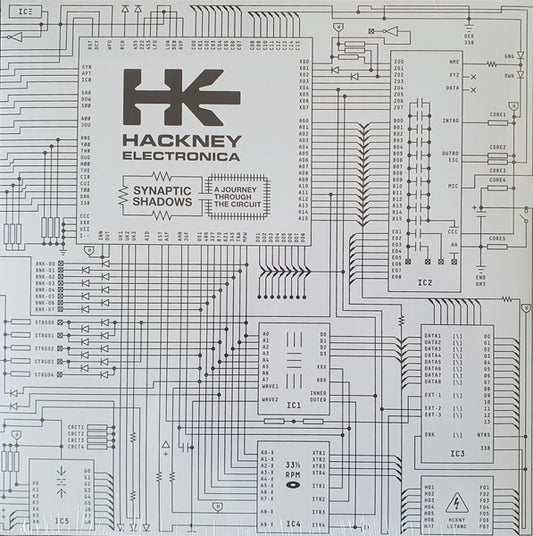 Hackney Electronica : Synaptic Shadows: A Journey Through The Circuit (12")