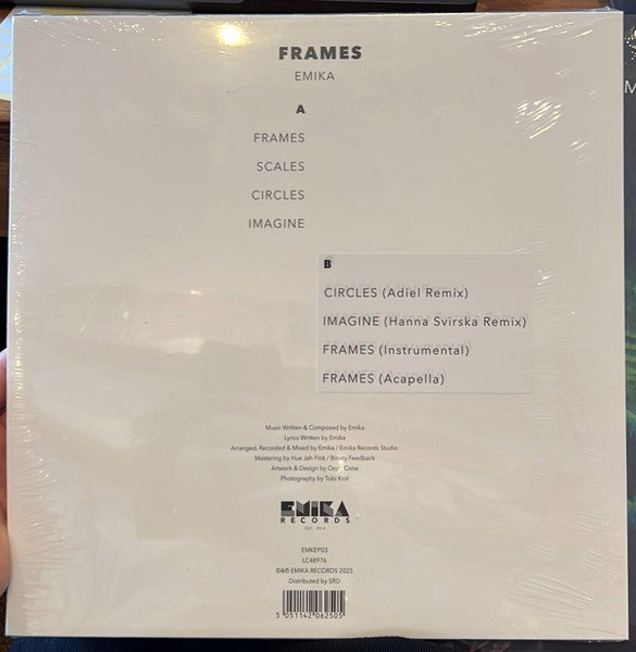 Emika : Frames (12", EP, RSD, Ltd)