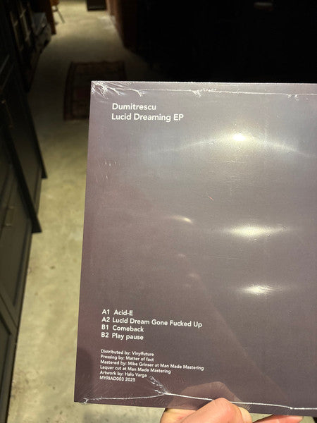 DumitrEscu - Lucid Dreaming — back sleeve