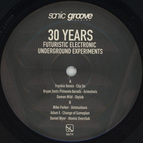 Various : Sonic Groove 30 Years (2xLP, Comp)