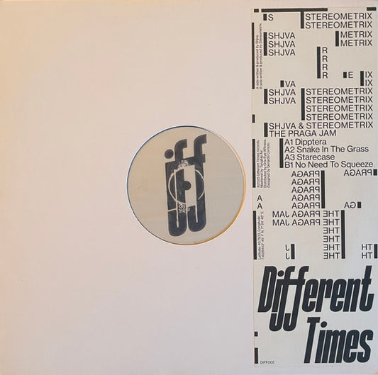 Shjva, Stereometrix : Shjva, Stereometrix – The Praga Jam (LP)