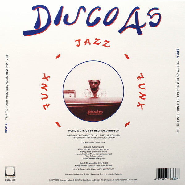Hudson People - Trip To Your Mind (The Reworks) — back sleeve