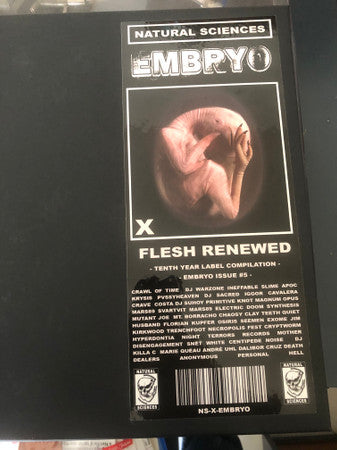 Various : Flesh Renewed (Box, Comp, Ltd, Mag + 7", Cry + 12", Cry + Cass)