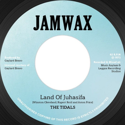 The Tidals / The Soul Syndicate - Land Of Juhasifa / Hasifa Dub — front sleeve