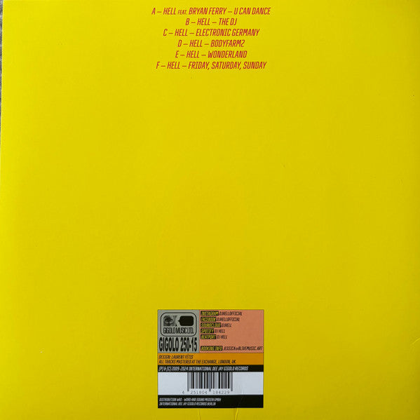 Hell : Teufelswerk (12", Red + 12", Ora + 12", Yel + Album, Ltd, RE, R)