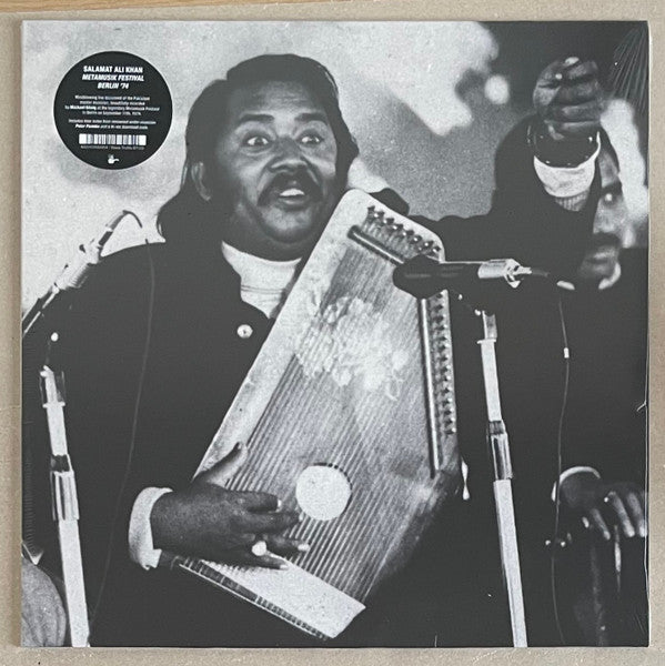 Ustad Salamat Ali Khan - Metamusik Festival Berlin '74 — front sleeve