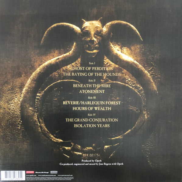 Opeth - Ghost Reveries — back sleeve
